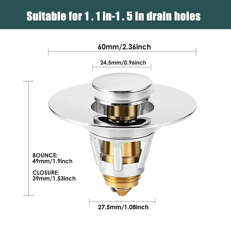 Brass Basin Drain3