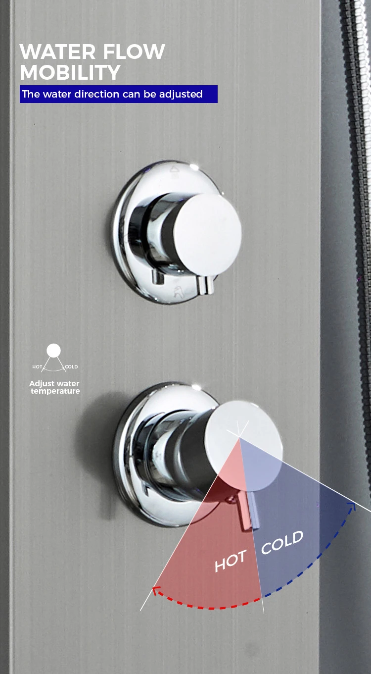 SUS304 Shower Panel-feature1